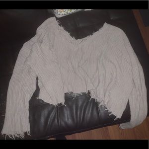 Forever 21 crop top sweater
